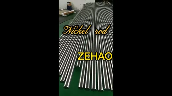 中国のサプライヤーからの熱間圧延ニッケル合金鋼棒/棒 200 201